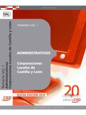 Portada de Administrativos Corporaciones Locales de Castilla y León. Temario Vol. I