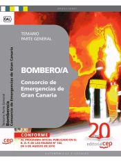 Portada de Bombero/a del Consorcio de Emergencias de Gran Canaria. Temario Parte General