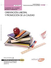 Portada de Cuaderno del alumno Orientación laboral y promoción de la calidad. Certificados de profesionalidad. Docencia de la formación profesional para el empleo