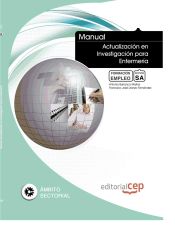 Portada de Manual Actualización en investigación para enfermería. Formación para el empleo