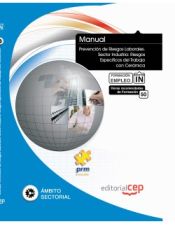 Portada de Manual de Prevención de Riesgos Laborales. Sector Industria: Riesgos Específicos del Trabajo con Cerámica. Formación para el Empleo