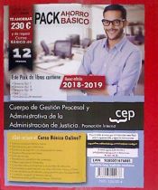 Portada de PACK AHORRO BASICO. Cuerpo de Gestión Procesal y Administrativa de la Administración de Justicia. Promoción Interna