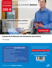 Portada de PACK AHORRO BÁSICO. Cuerpo de Profesores de Enseñanza Secundaria. Tecnología