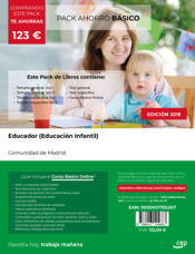 Portada de PACK AHORRO BÁSICO, Educador (Educación Infantil). Comunidad de Madrid