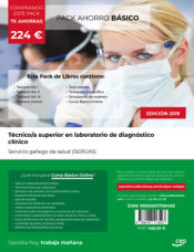 Portada de PACK AHORRO BÁSICO. Técnico/a superior en laboratorio de diagnóstico clínico. Servicio gallego de salud (SERGAS)