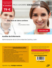 Portada de PACK AHORRO EXCELLENCE. Auxiliar de Enfermería. Administración de la Comunidad de Castilla y León