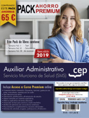 Portada de PACK AHORRO PREMIUM. Auxiliar Administrativo. Servicio Murciano de Salud