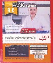 Portada de PACK AHORRO PRÁCTICO. AUXILIAR ADMINISTRATIVO SERVICIO ARAGONÉS DE SALUD