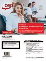 Portada de Pack teórico. Administrativos de Corporaciones Locales