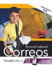 Portada de Personal Laboral. Correos. Temario Vol.II