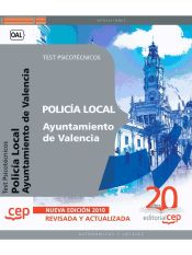 Portada de Policía Local del Ayuntamiento de Valencia. Test Psicotécnicos