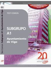 Portada de Subgrupo A1 Ayuntamiento de Vigo. Test Común