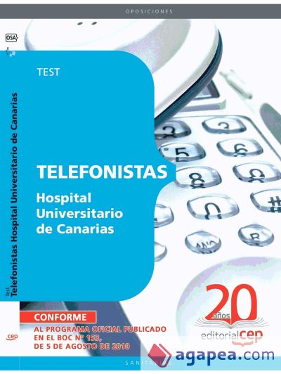 Telefonistas Hospital Universitario de Canarias. Test