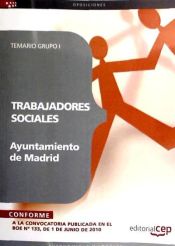 Portada de Trabajadores Sociales del Ayuntamiento de Madrid. Temario Grupo I