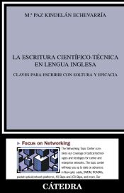 Portada de La escritura científico-técnica en lengua inglesa