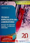 Técnico Especialista En Laboratorio Servicio De Salud De Castilla-la Mancha (sescam). Temario Vol. Ii.