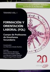 Portada de Cuerpo de Profesores de Enseñanza Secundaria: Formación y Orientación Laboral. Vol. I: Temario