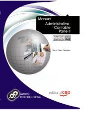 Portada de Manual Administrativo-Contable Parte II. Formaci&oacute;n para el Empleo
