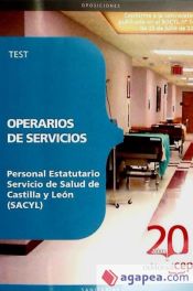 Portada de OPERARIOS DE SERVICIOS PERSONAL ESTATUTARIO DEL SERVICIO DE SALUD DE CASTILLA Y LEÓN (SACYL). TEST