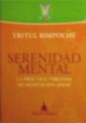 Portada de Serenidad mental