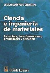 Portada de Ciencia e Ingeniería de Materiales