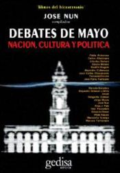 Portada de Debates de mayo: nación, cultura y política