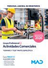 Actividades Comerciales (grupo Profesional E2). Temario Y Test&nbsp;parte Espec&iacute;fica. Ministerios