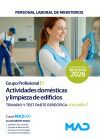 Actividades Dom&eacute;sticas Y Limpieza De Edificios (grupo Profesional E1). Temario Y Test Parte Espec&iacute;fica Volumen 1. Ministerios