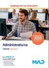 Administratiu/va. Temari Volum 1. Generalitat De Catalu&ntilde;a
