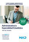 Administrativo/a Especialidad Estadística. Test. Administración General Del Estado