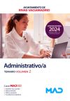 Administrativo/a. Temario Volumen 2. Ayuntamiento De Rivas-vaciamadrid