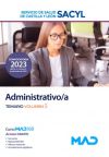 Administrativo/a. Temario Volumen 3. Servicio De Salud De Castilla Y León (sacyl)