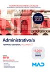 Administrativo/a De Corporaciones Locales. Temario General Volumen 3