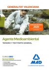 Agente medioambiental de la Administración de la Generalitat Valenciana. Parte General Temario y test