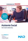 Asistente Social. Test Parte Específica. Comunidad Autónoma De Madrid