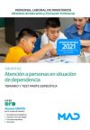 Atención a personas en situación de dependencia (Grupo Profesional E2). Ministerio de Educación y Formación Profesional. Temario y Test parte específica. Ministerio de Educación