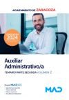 Auxiliar Administrativo/a. Parte Segunda Volumen 2. Ayuntamiento De Zaragoza