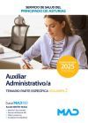 Auxiliar Administrativo/a. Temario Parte Espec&iacute;fica Volumen 2. Servicio De Salud Del Principado De Asturias (sespa)