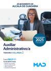 Auxiliar Administrativo/a. Temario Volumen 2. Ayuntamiento De Alcal&aacute; De Guada&iacute;ra