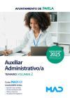 Auxiliar Administrativo/a. Temario Volumen 2. Ayuntamiento De Parla