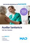 Auxiliar Sanitario/a. Test Del Temario. Diputación Provincial De Alicante