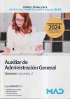 Auxiliar De Administración General. Temario Volumen 2. Consejo Insular De Mallorca (consell De Mallorca)