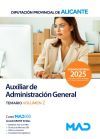 Auxiliar De Administraci&oacute;n General. Temario Volumen 2. Diputaci&oacute;n Provincial De Alicante