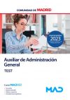 Auxiliar De Administración General. Test. Comunidad Autónoma De Madrid