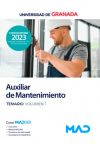 Auxiliar de Mantenimiento. Temario volumen 1. Universidad de Granada