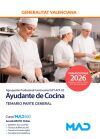 Ayudante De Cocina (agrupaci&oacute;n Profesional Funcionarial Apt-apf-05). Temario Parte General. Generalitat Valenciana