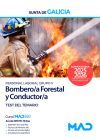 Bombero/a Forestal Y Conductor/a (categor&iacute;as 14 Y 14a - Grupo V Personal Laboral). Test Del Temario. Comunidad Aut&oacute;noma De Galicia
