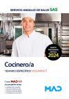Cocinero/a. Temario Específico Volumen 3. Servicio Andaluz De Salud (sas)