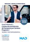 Conducci&oacute;n De Veh&iacute;culos De Transporte Por Carretera Programa 1 (grupo Profesional E2). Temario Y Test Parte Espec&iacute;fica. Ministerios