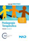 Cos De Mestres. Pedagogia Terapèutica. Temari Volum 2. Generalitat De Cataluña